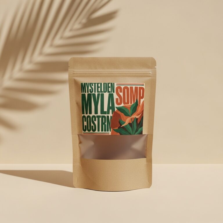 Custom Kraft Mylar Bags